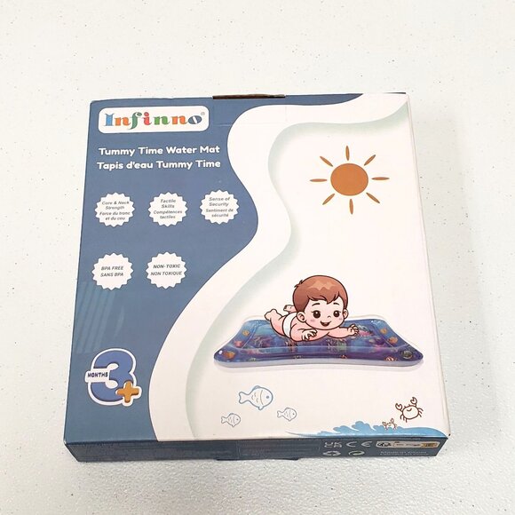 Baby Boy Lot Fisher Price Maracas Sleep Bodysuit Bib Tummy Time Water Mat - Picture 4 of 11